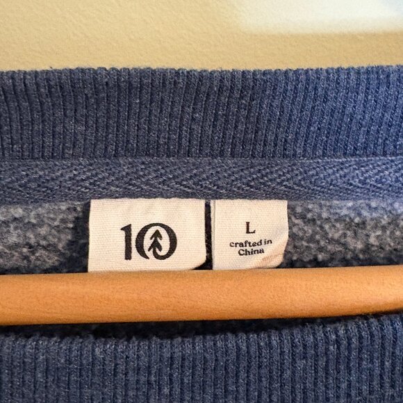 Fleece Crew Dress - Navy - Picture 4 of 5